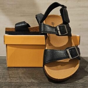 *SOLD* Toddler Girl's Black Sandals